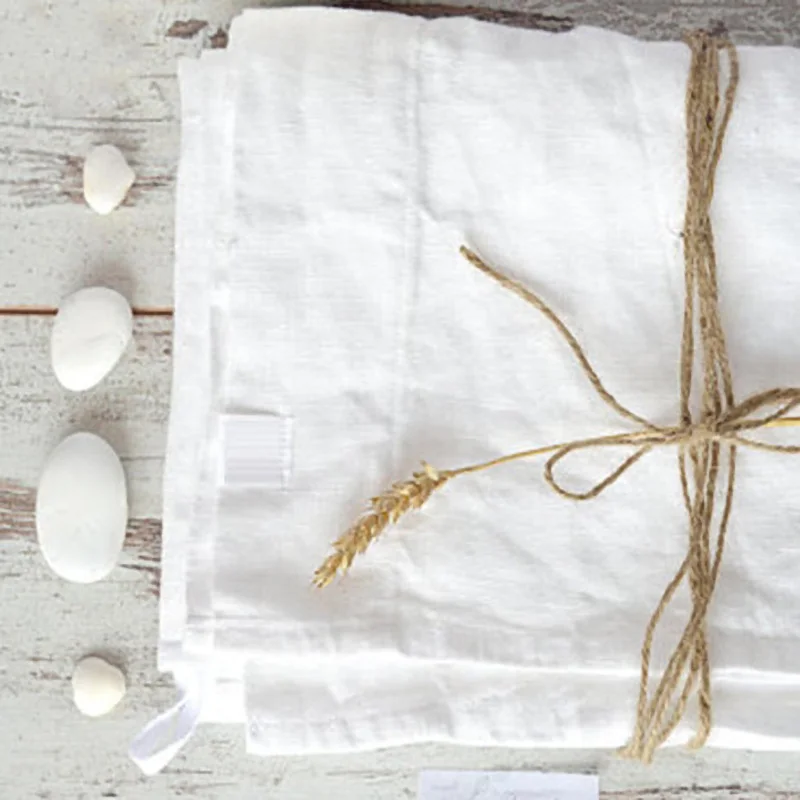 70*120 см один холодный белый льняная Ванна Полотенца антибактериальные и