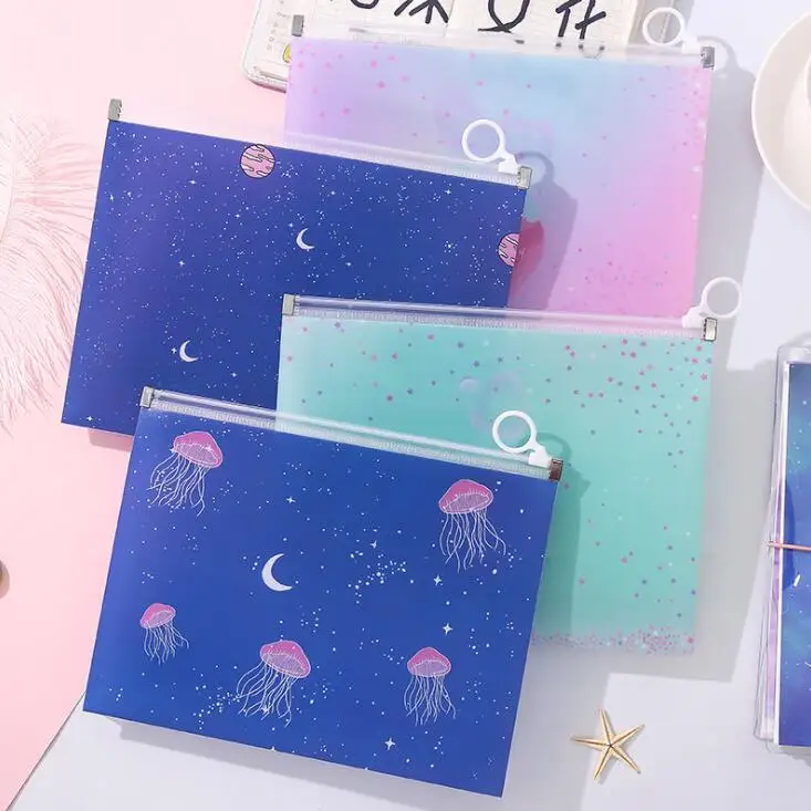 Креативная Водонепроницаемая папка для файлов из ПВХ A5 1 шт. органайзер бумажных