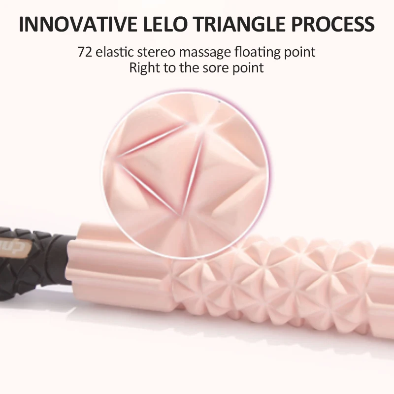 Фитнес Снаряжение Многофункциональный роликовый массажер для мышц пластиковый