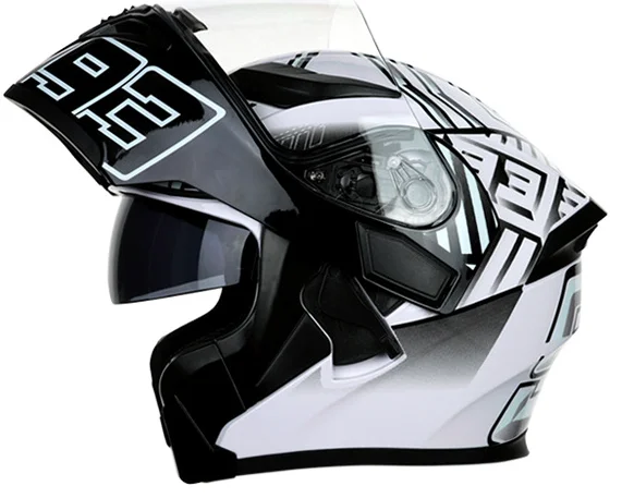 

yellow black Flip Up DOT Motorcycle helmet four seasons Bluetooth-earphone motorcycle helmet