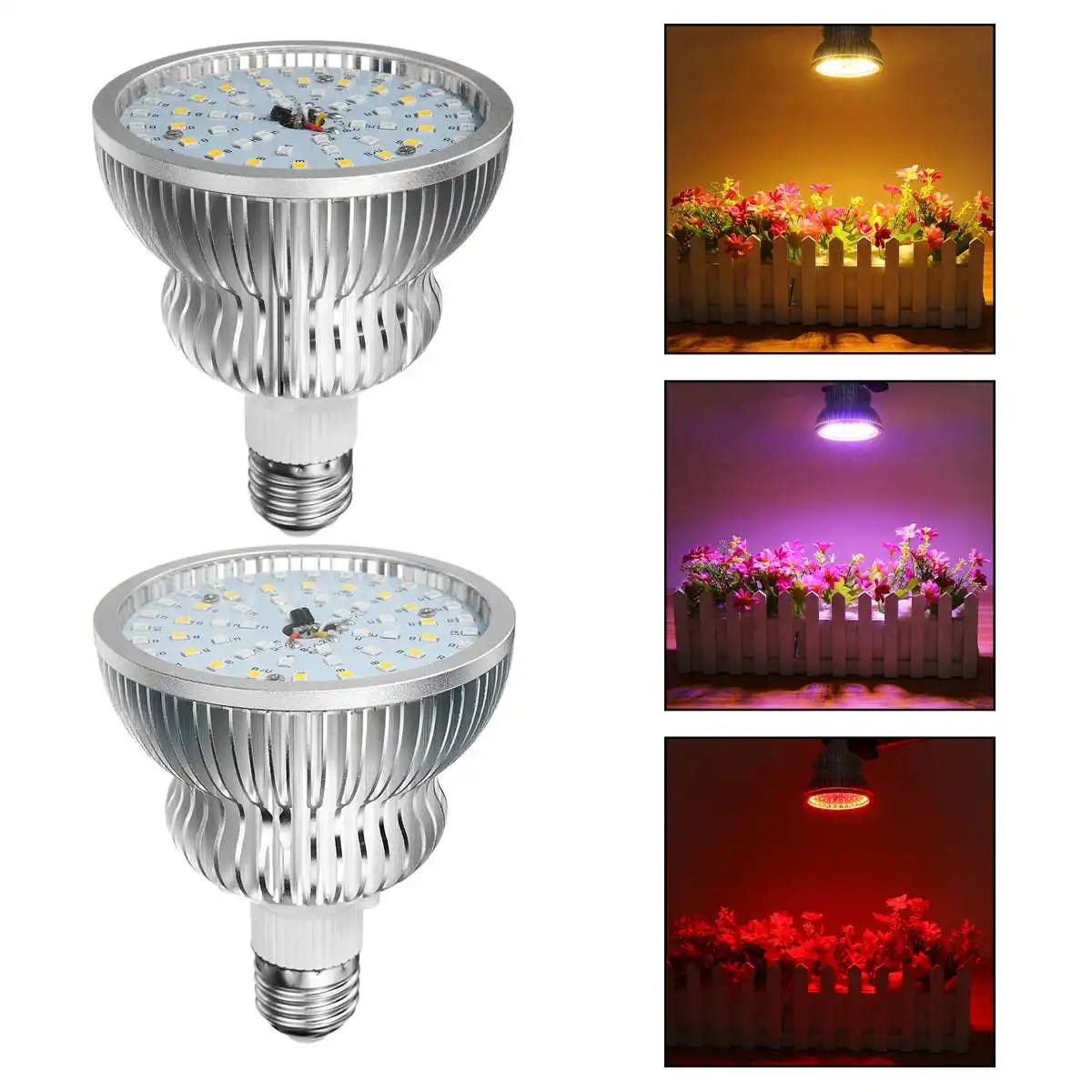 

Full Spectrum sunlight Phyto Lamp 200 LED plant Grow light Flower home growbox indoor Clip Fitolamp phytolamp
