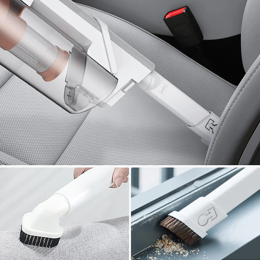 Вертикальный беспроводной пылесос Deerma VC10 Мощное всасывание 7 кПа низкий уровень