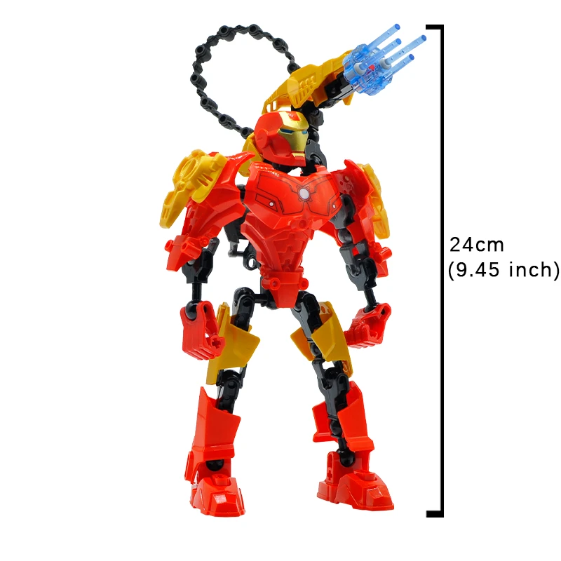 

Action Figure Toy Captain America Black Warrior Marvel Legends Avengers Star Wars Movie Building Blocks Action Assembly Iron Man