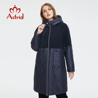astrid womens winter jacket female parkas long plush quilted coat for women 2021o oversize warm clothing with hooded outerwear