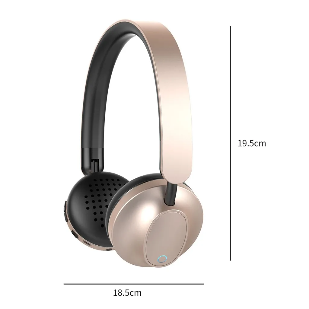 Mosunx Беспроводная bluetooth-гарнитура, активная шумоподавление, Бас-гарнитура, встроенный громкой связи высококачественный микрофон
