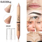 ELECOOL основа для макияжа лица, базовый контур Stick Beauty, косметическая пудра для лица, кремовый Блестящий консилер, маскировка, ручка для макияжа