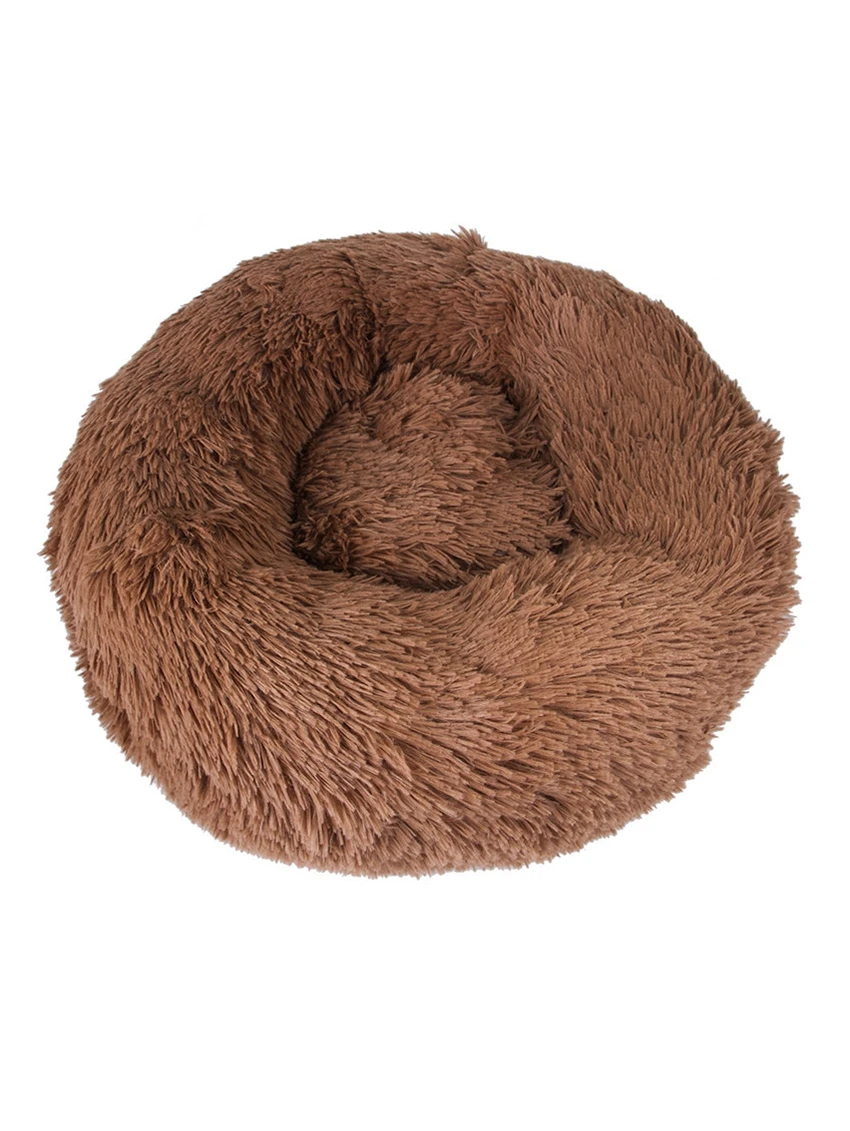 Мягкий плюшевый теплый спальный домик для домашних животных |