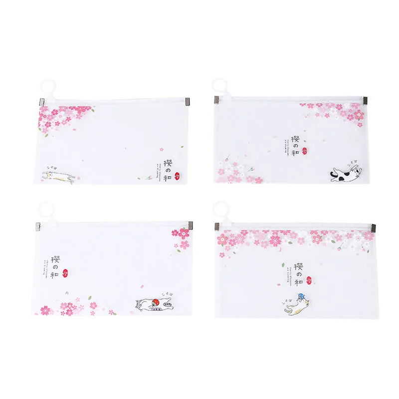 

4Pcs Cartoon Mask Cover Bag Portable Facemask Holder Face Mask Storage Case Save Mask Boxes Portable Travel Organizer Gifts