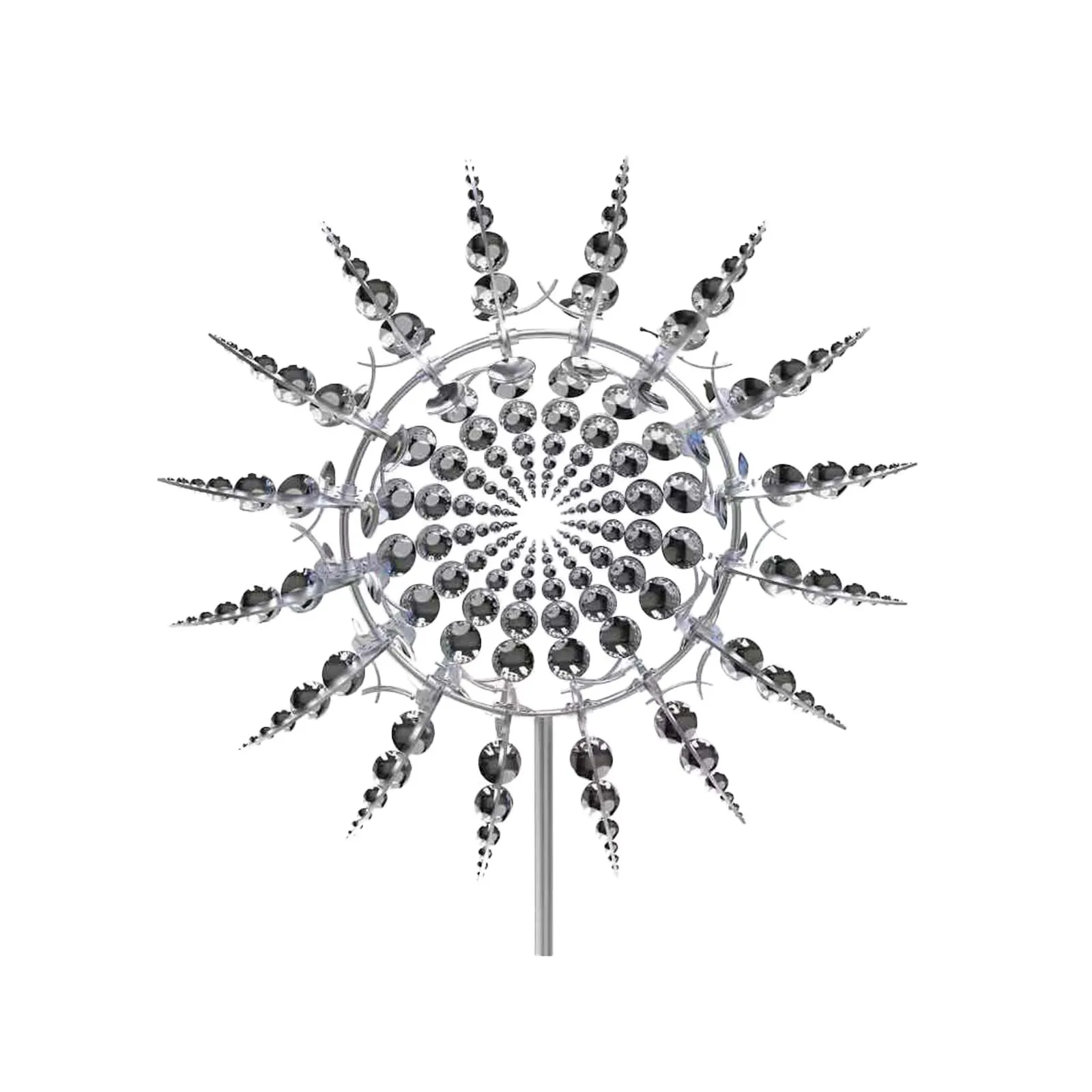 Unique And Magical Metal Windmill Outdoor Wind Spinners Catchers Yard Patio L awn Garden Decoration QJS Shop 830#F | Дом и сад