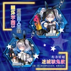 Honkai Impact 3rd Броня Zaych брелок Itabag кулон Двусторонняя мультяшный брелок школьная сумка Декор аниме Косплэй подарки на Рождество