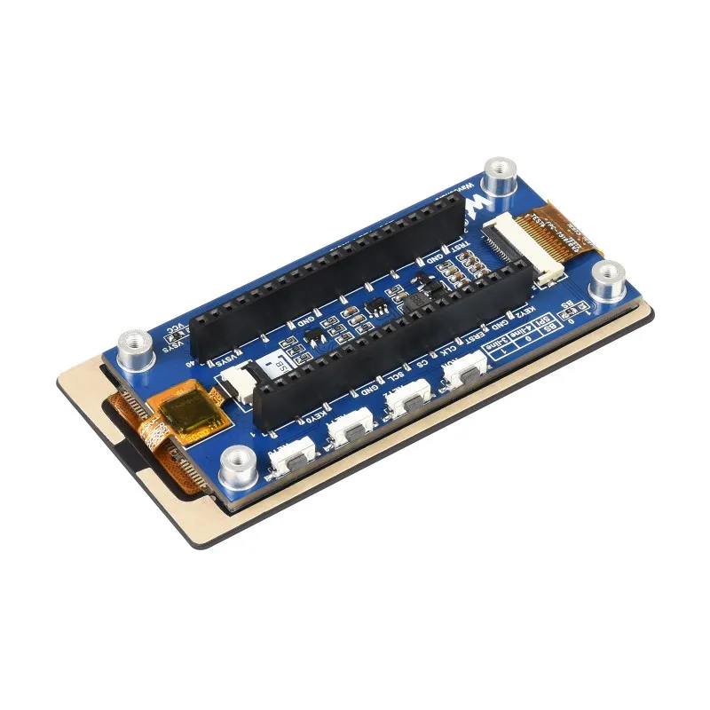 Waveshare 2.9inch Touch E-Paper E-Ink Display HAT for Raspberry Pi/Pico 5-Points Capacitive 296×128 Black/White SPI - купить по