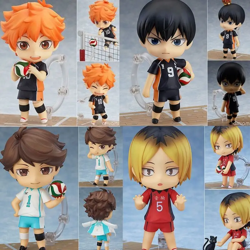 

Haikyuu Anime Figure 6 Styles Hinata Shoyo PVC Action Figure tobio Kenma Tooru 10CM Figurine Collection Model Doll Gift
