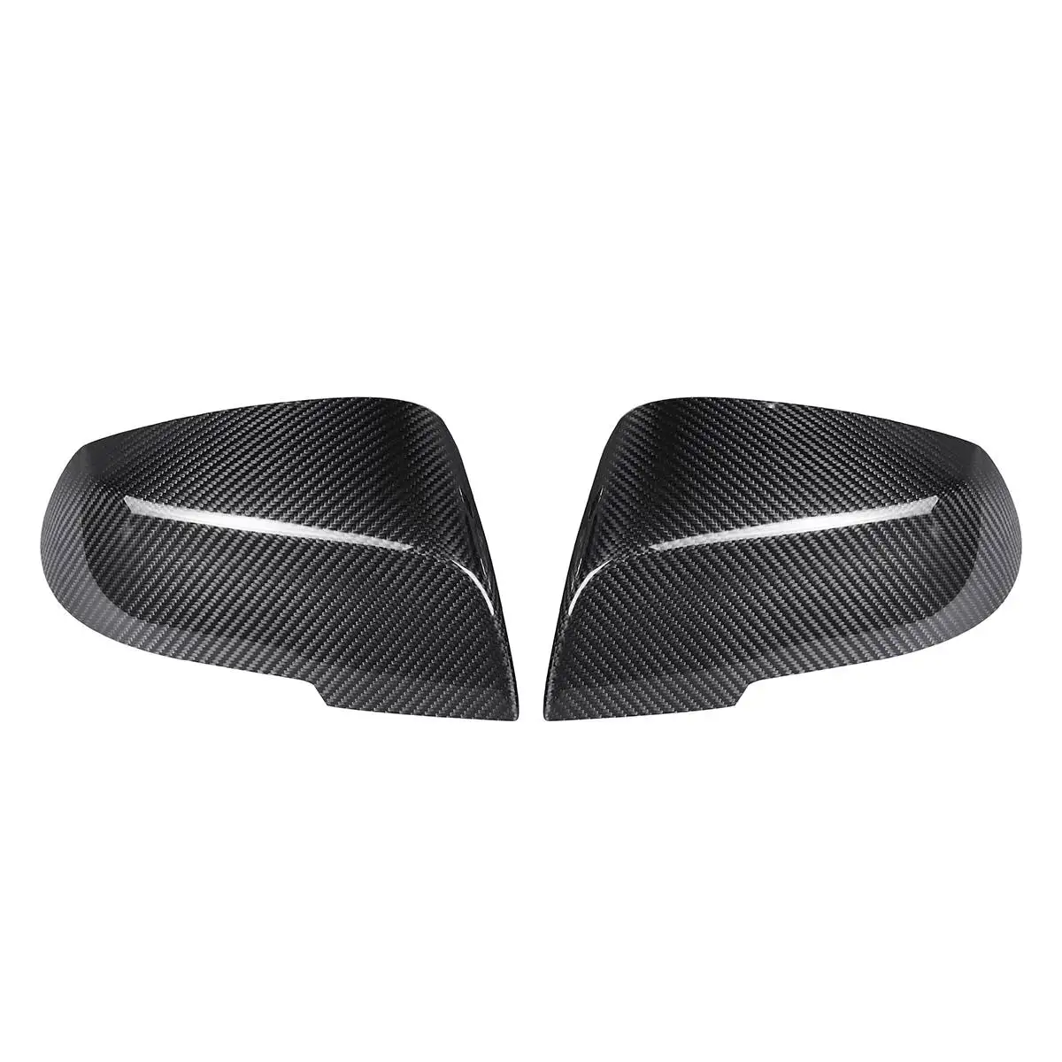 

Add-on F30 Real Carbon Fiber Car Rearview Side Mirror Cover Cap For BMW 3-Series F30 F31 F35 4-Series F32 F33 F36 2013-2018