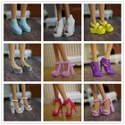 Ботинки подходят для кукольной обуви длиной стопы 2,2 см, кукольные сандалии с несколькими соединениями, обувь на высоком каблуке, повседневная обувь wave 6