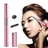 electric trimmer eyebrow precision eyebrow razor for women facial hair remover with comb painless for nose face lip chin neck