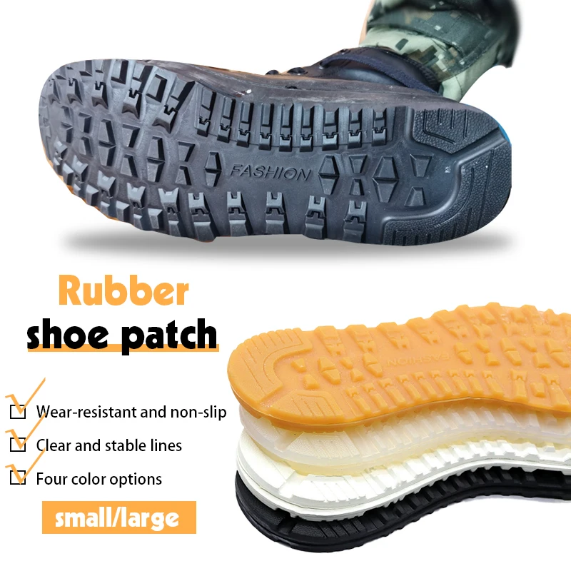 Rubber Shoe Sole Protector for Sneakers Outsole Shoe Repair Sole Replacement Patch Sports Shoes Anti-Slip Out Sole Mend Material