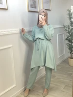 ramadan eid mubarak abaya dubai turkey hijab muslim sets dress islam clothing for women ensembles musulman kaftan robe femme ete