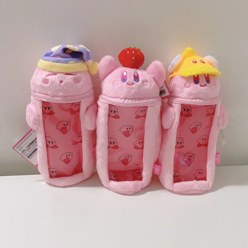 Kawaii StellaLou LinaBell Микки Маус Прозрачный плюшевый чехол для карандашей хранения