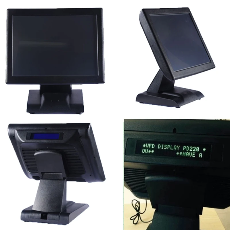Кассовый аппарат pos-система 15-дюймовый сенсорный резистивный экран POS-терминал