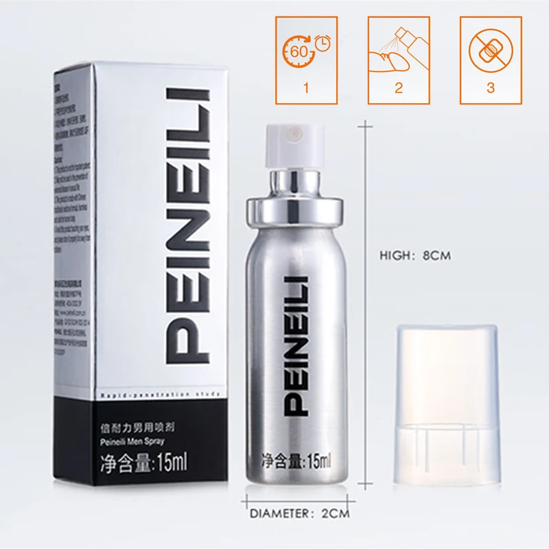 2 шт. спрей для преждевременной эякуляции|Презервативы| |