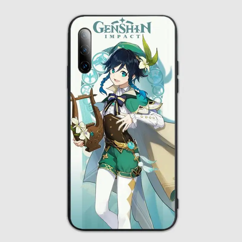 

Genshin Impact Anime Silicone Phone Case For Samsung S note S10E 6 7 8 9 10 20 plus edge lite Cover Fundas Coque