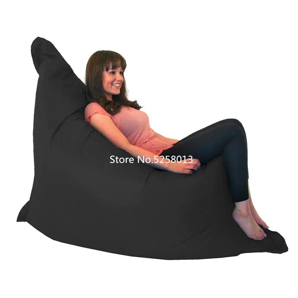 Темно синий водонепроницаемый диван кровать beanbag 420D с полихлорвиниловым