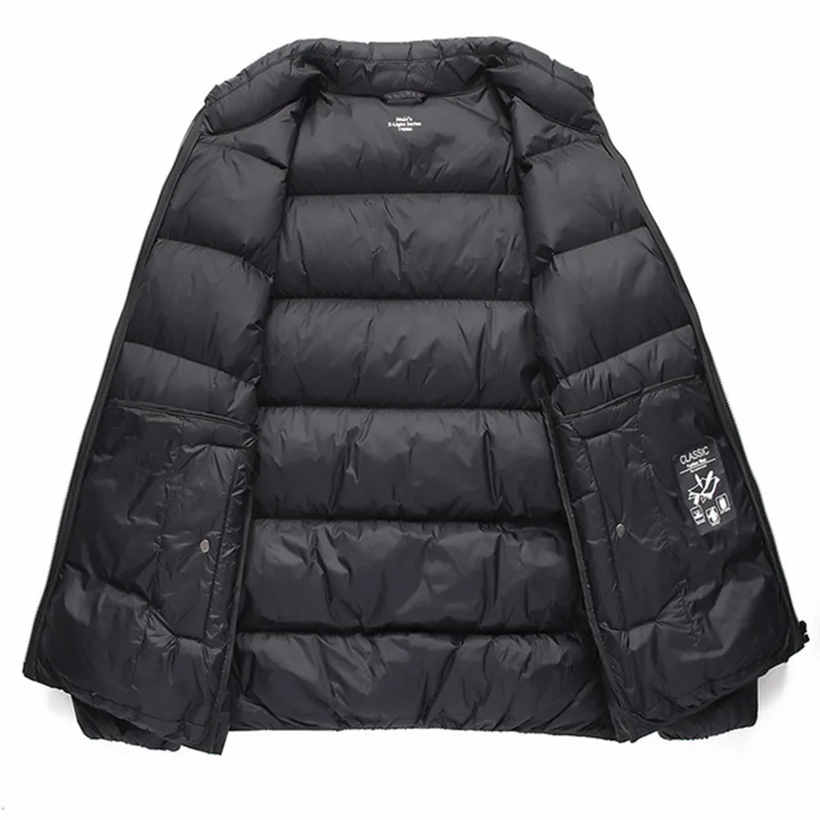 

Winter New Simple Versatile Down Jacket Men's Thickened Youth Cold-proof Warmth Trend Bread Down Coat