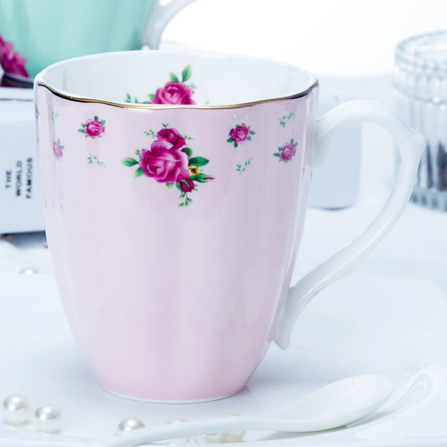 Кофейная китайская латте кружка из костяного фарфора винтажные средневековые