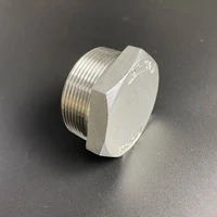 2 bsp male thread 304 stainless steel pipe plug countersunk plug with hex head fittings end cap