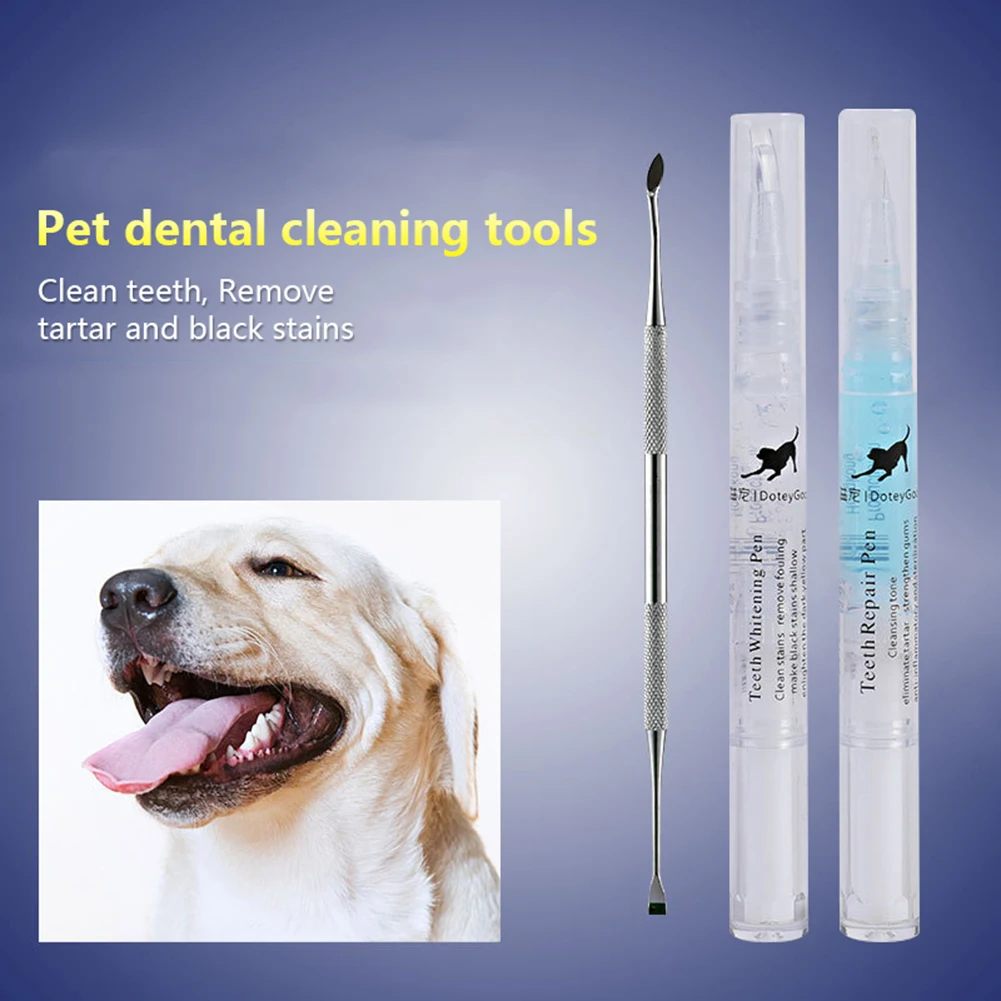 5ml/Pen Pet Teeth Cleaning 2/3Pcs Pen Dog Whitening Cats with Tool Universal |