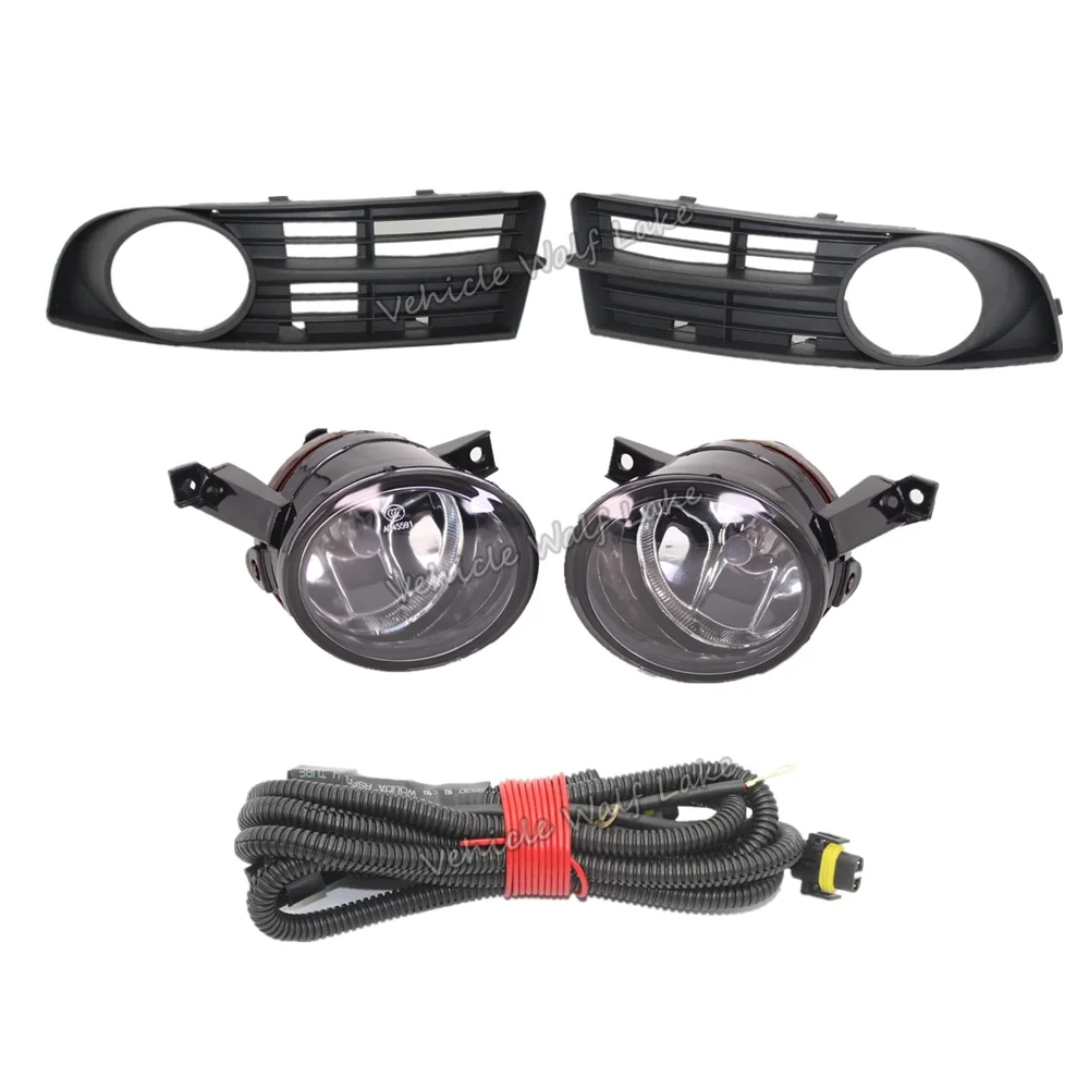 Для VW Caddy 2003 2004 2005 2006 2007 2008 2009 2010 2011 новый передний бампер противотуманная фара