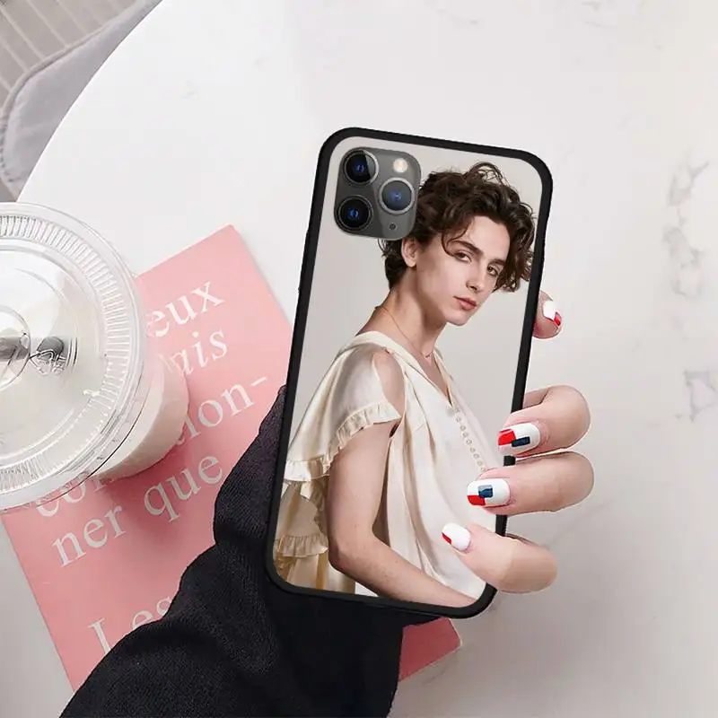 

Timothee Chalamet Phone Case for iPhone 11 12 mini pro XS MAX 8 7 6 6S Plus X 5S SE 2020 XR
