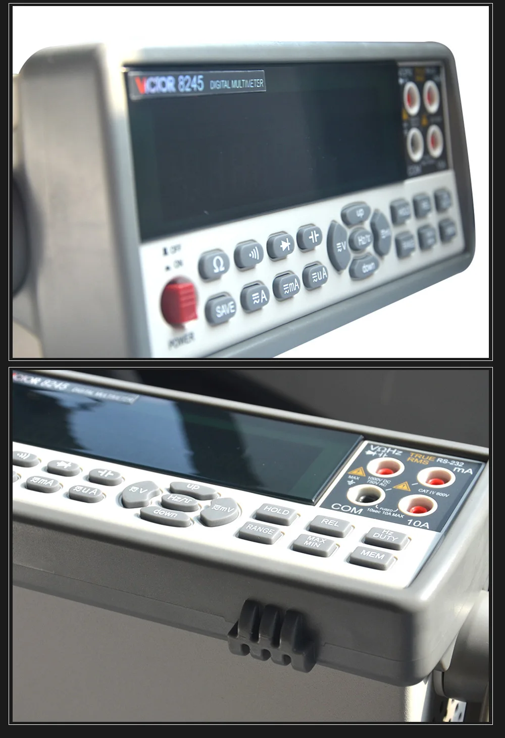 Настольный дисплей VC8245 4 1/2 высокоточный мультиметр Ture RMS с USB