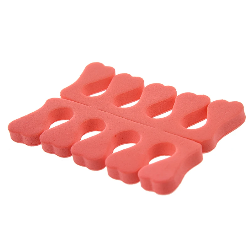 

7pcs Colorful Nail Art Finger Toe Soft Foam Separator Manicure Pedicure Tool