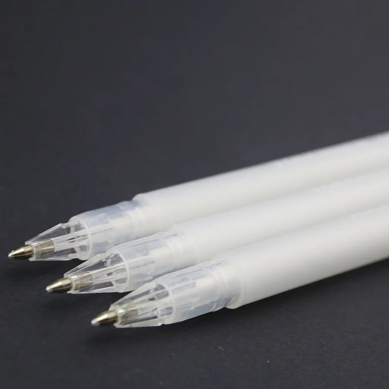 

2pcs White Ink Color Gel Pen 0.8MM Marker Pens Highlight Pen Writing Painting Tools School Office Supplies Stationery