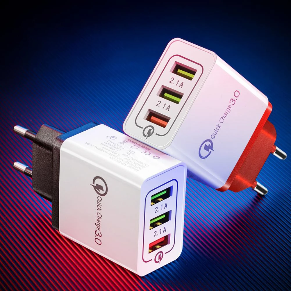 New Safety Practical Efficient Mobile Phone Charger Fast Charge Multi-Port 5V9V12V Smart Charging Head Widely Applicable | Электроника