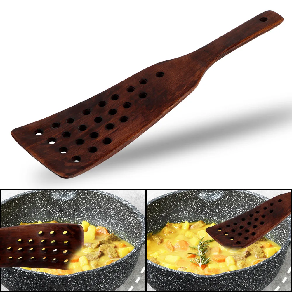 24 Отверстия посуда с антипригарным покрытием фильтр для сковороды лопата