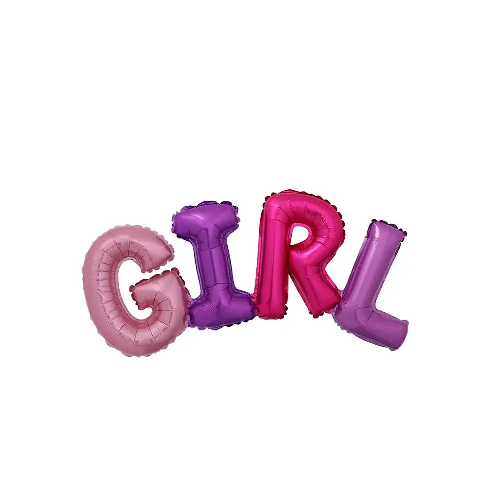 Ссылка для маленьких мальчиков и девочек с надписью Фольга воздушные шары