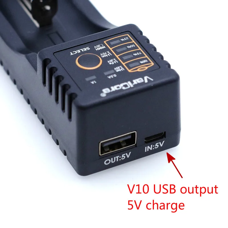 VariCore U4 V10 V20I 18650 Зарядное устройство 1 2 V 3 7 зарядное для никель кадмиевых или