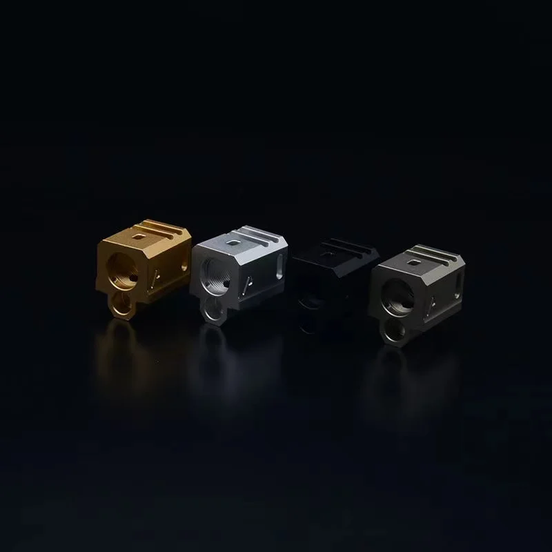 

14 мм CCW USD Arms 417 компенсатор для Airsoft GBB Gel Blaster Kublai P1 Glock G17 G18 G19 G26 G34 G43 GEN 1 2 3 4 5