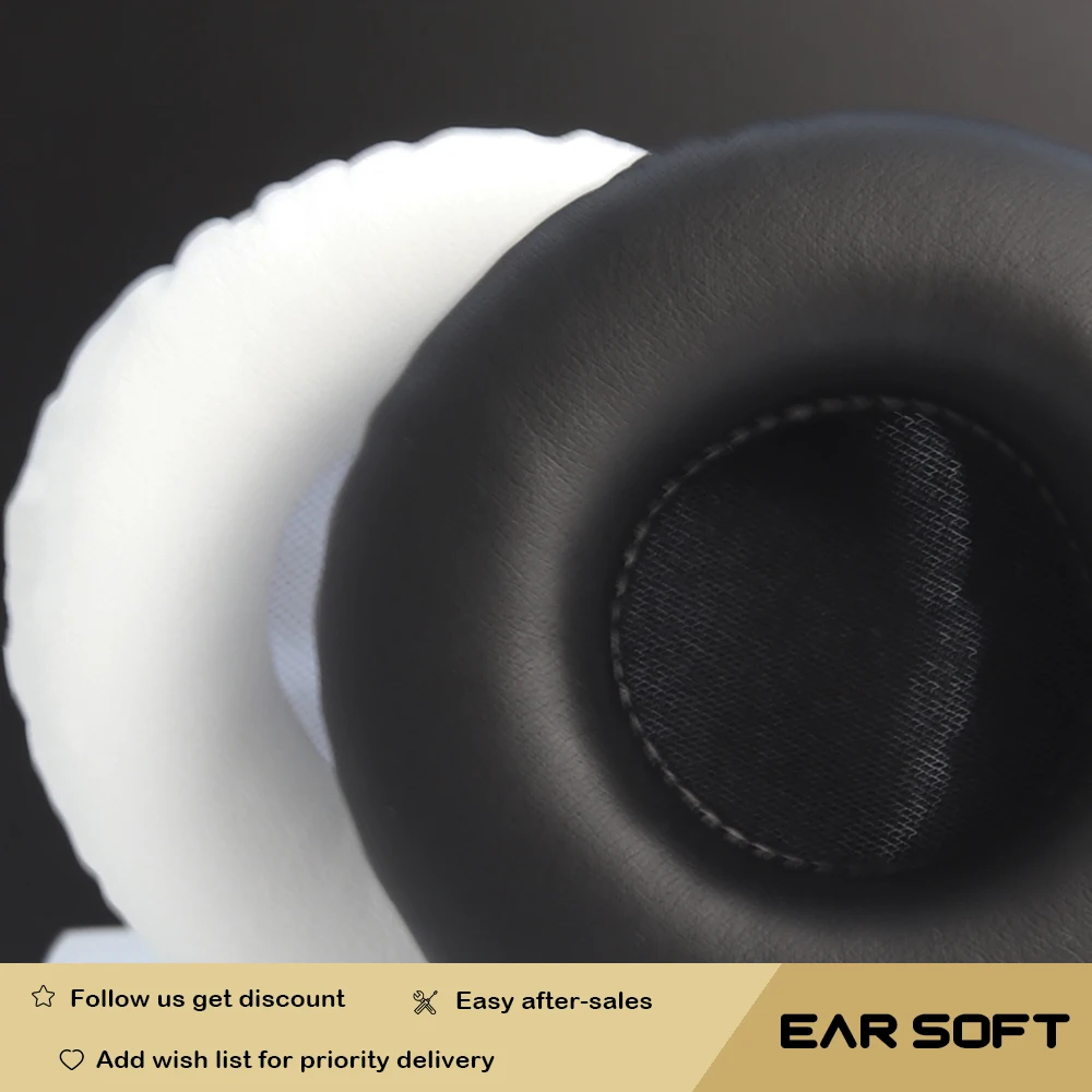 

Earsoft Replacement Ear Pads Cushions for Sony NWZ-WH505 NWZ-WH303 Headphones Earphones Earmuff Case Sleeve Accessories
