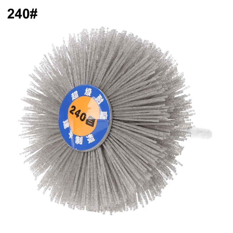 

Deburring Abrasive Alumina Wire Brush Flower Head Polish Grind Buff Wheel Shank