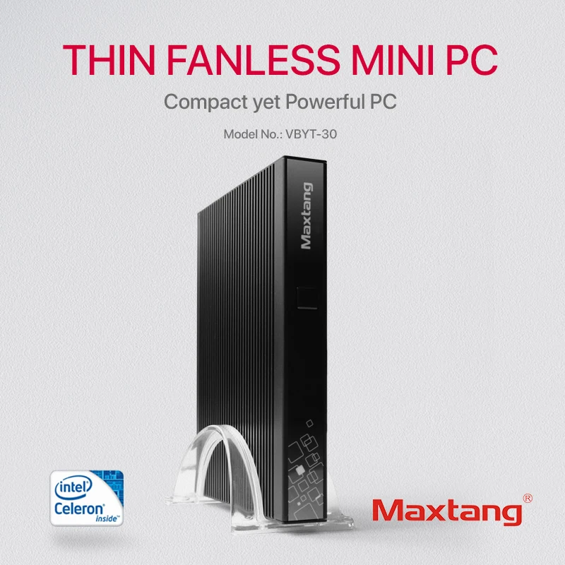 

Мини-пк Maxtang Celeron J1900 Linux, Intel, 4 ядра, HDMI, VGA, wi-fi 300 м