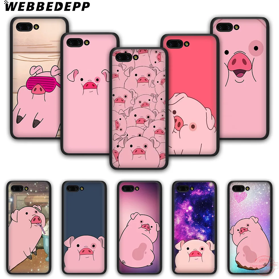 WEBBEDEPP Gravity Waterfall Pig Модный мягкий силиконовый чехол для телефона Honor 6A 7X 8X 8C 8A 9 9X 10lite
