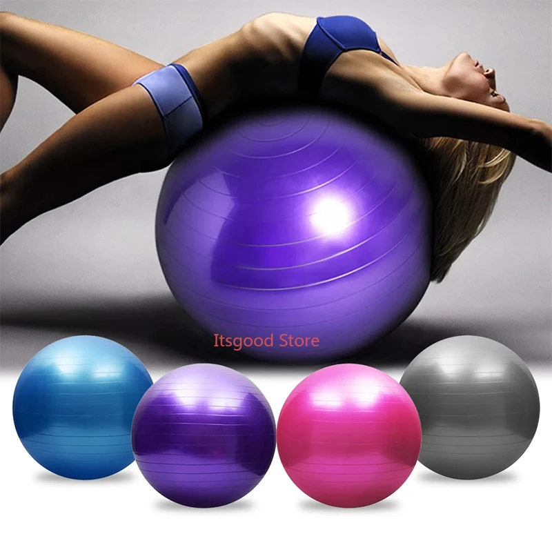 

45cm-75cm Yoga Ball Sport Swiss Ball Yoga Rhythmic Gymnastics Ball Withstand Voltage Environmental Protection 65cm Balance Ball