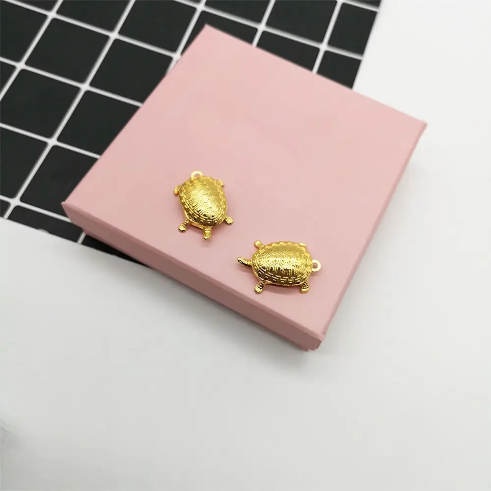 Золотые деньги черепаха животные подвесные украшения храм молитва счастливый