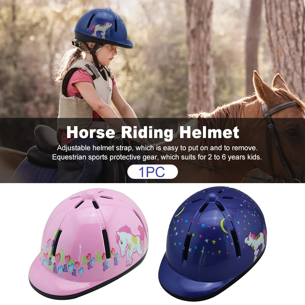 Регулируемое Защитное снаряжение для окружности головы из ПВХ для мальчиков и девочек, шлем для езды на велосипеде и езды на лошади, Универс... от AliExpress WW