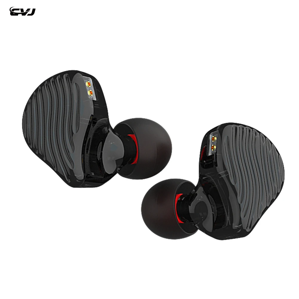 Внутриканальные наушники CVJ CSE 1BA 1DD гибридные Hi-Fi с драйверами и 2-контактным