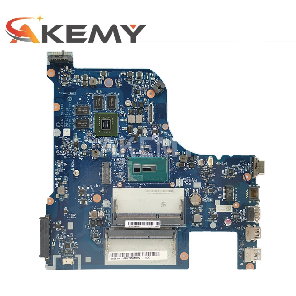 NM-A331 Mainboard для Lenovo G70-70 G70-80 Z70-70 Z70-80 B70-70 B70-80 Материнская плата ноутбука 2GB-GPU I5-5200U -