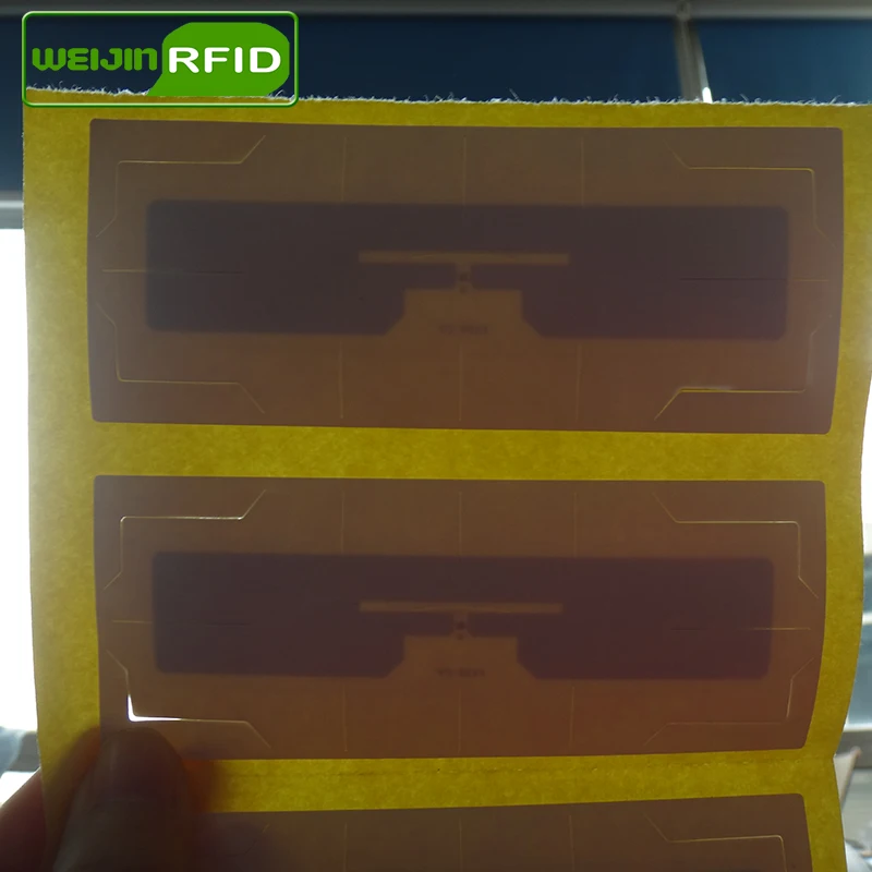 Rfid метка UHF стикер лобовое стекло автомобиля EPC 6C 915m 868m 860 960M Alien Higgs3 антиразрывная